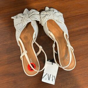 Zara Kitten Heel Mules summer sandel